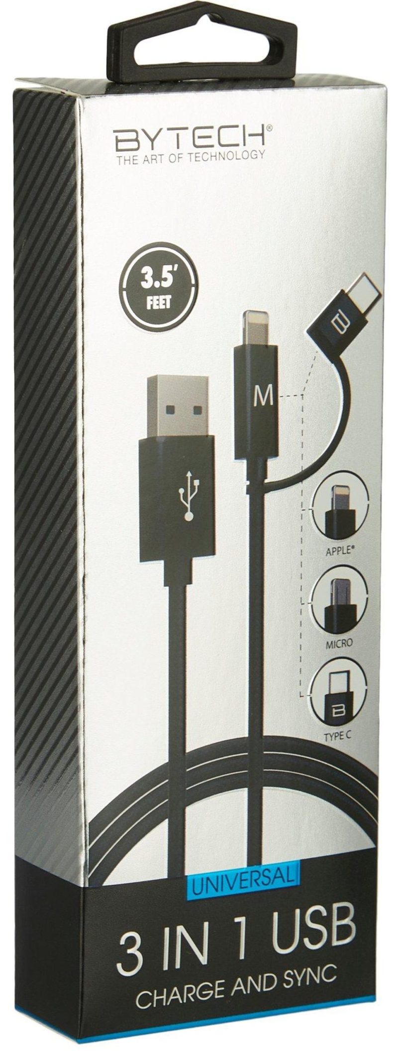 Electronics, Gadgets & Gifts | 3 In 1 Universal Usb Electronics, Gadgets & Gifts BLACK