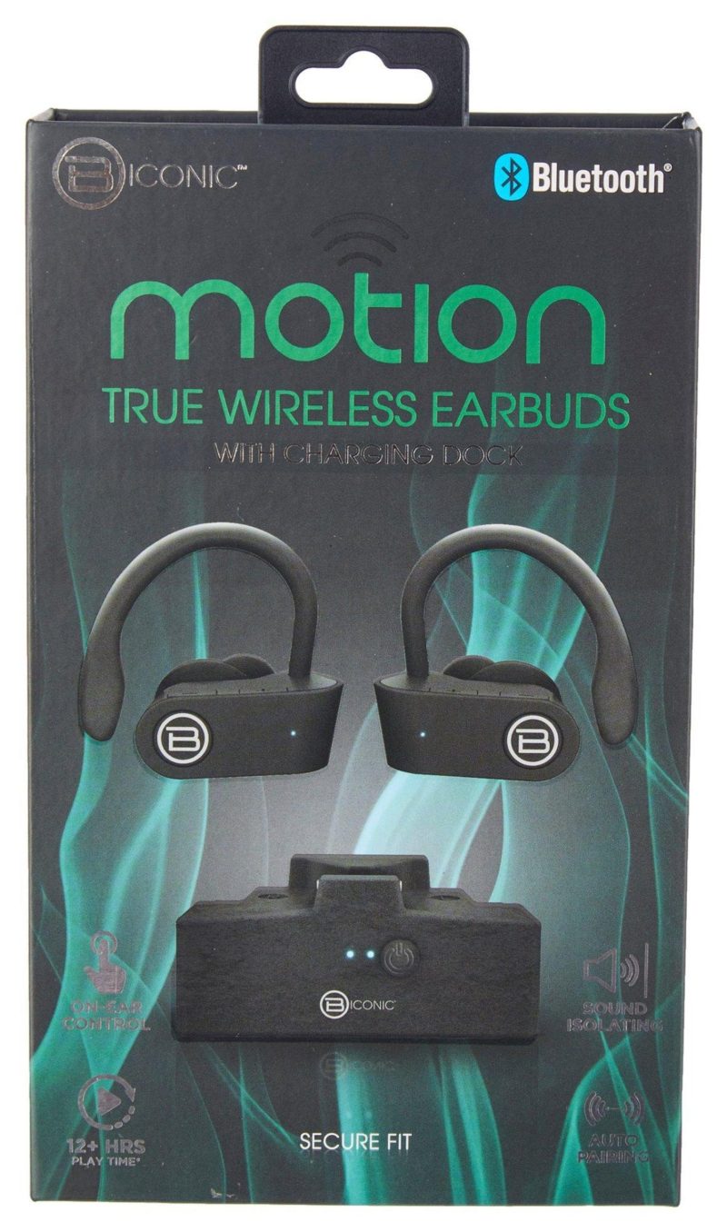 Electronics, Gadgets & Gifts | Bluetooth Motion True Wireless Earbuds Electronics, Gadgets & Gifts BLACK