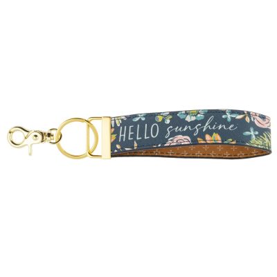 Electronics, Gadgets & Gifts | Floral Hello Sunshine Loop Keychain Electronics, Gadgets & Gifts BLUE MULTI