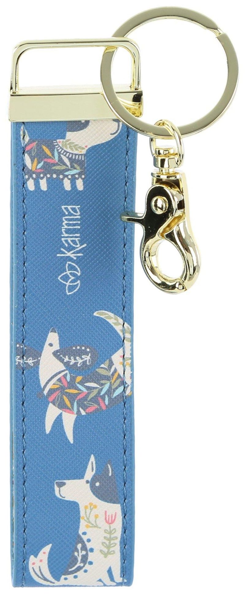 Electronics, Gadgets & Gifts | No Tailgating Print Loop Keychain Electronics, Gadgets & Gifts BLUE MULTI