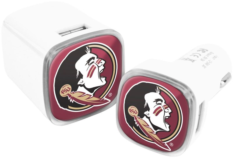 Electronics, Gadgets & Gifts | Seminoles 2 Pk Wall And Car Chargers Electronics, Gadgets & Gifts Electronics, Gadgets & Gifts