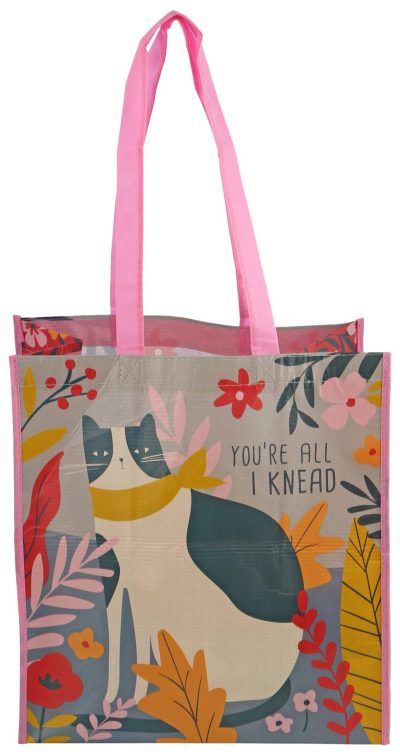 Electronics, Gadgets & Gifts | You’re All I Knead Cat Recycled Reusable Tote Bag Electronics, Gadgets & Gifts Electronics, Gadgets & Gifts