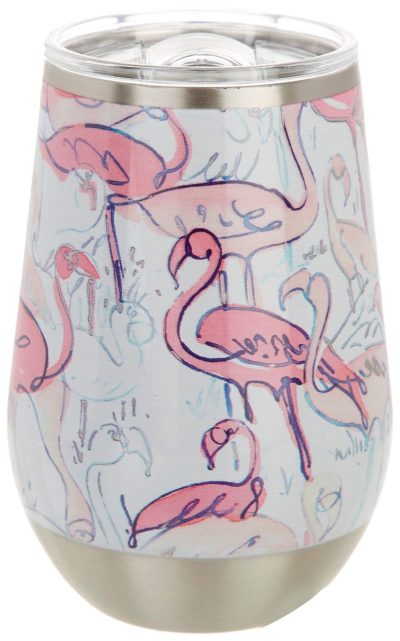 Featured Brands | 12 Oz. Stainless Steel Flamingo Watercolor Tumbler Featured Brands Featured Brands