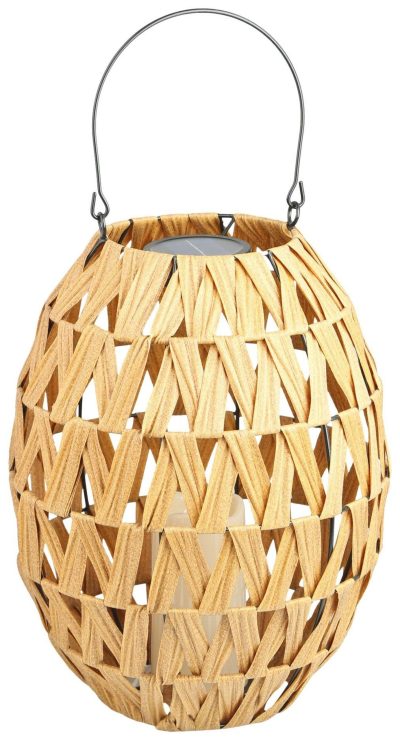 Featured Brands | 15In Dual Function Resin Wicker Lantern Featured Brands Featured Brands