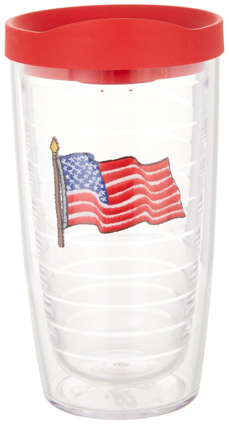 Featured Brands | 16 Oz. American Flag Tumbler With Lid Featured Brands Featured Brands