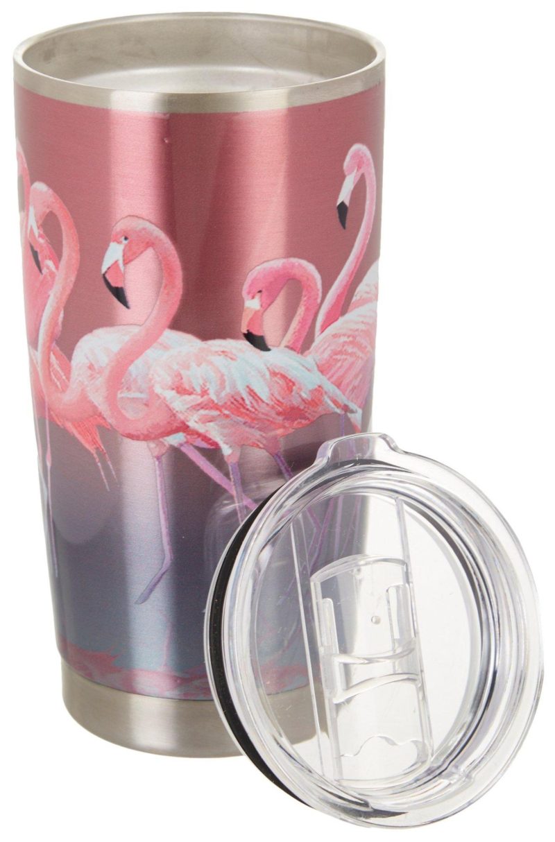 Featured Brands | 20 Oz. Stainless Steel Flamingo Landscape Tumbler Featured Brands Featured Brands