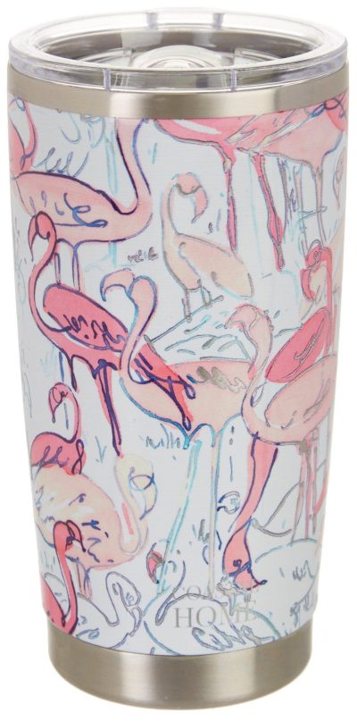 Featured Brands | 20 Oz. Stainless Steel Flamingo Watercolor Tumbler Featured Brands Featured Brands