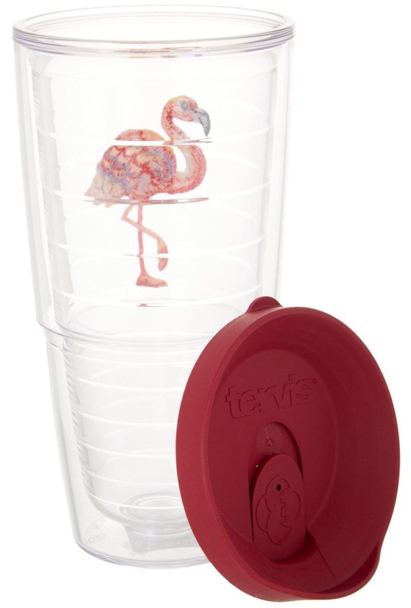 Featured Brands | 24 Oz. Flamingo Tumbler With Lid Featured Brands Featured Brands