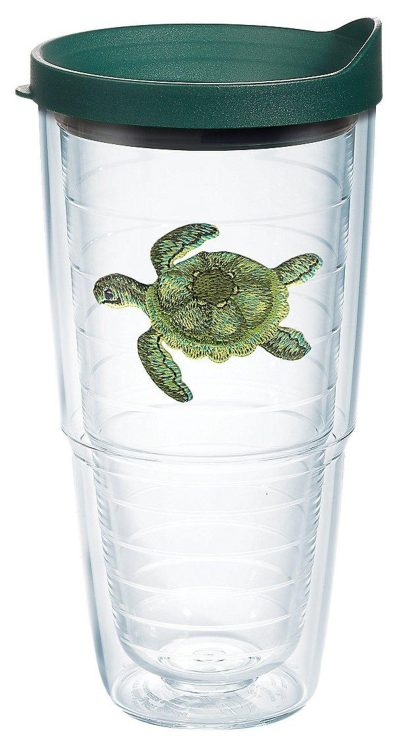 Featured Brands | 24 Oz. Sea Turtle Patch Tumbler With Lid BEIGE/GREEN