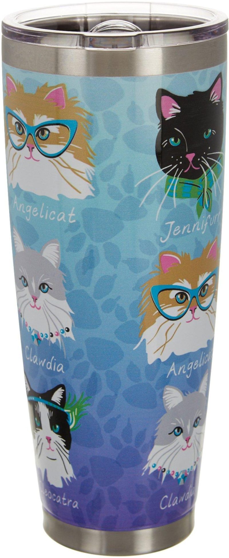 Featured Brands | 30 Oz. Stainless Steel Catastic Tumbler Featured Brands BLUE MULTI