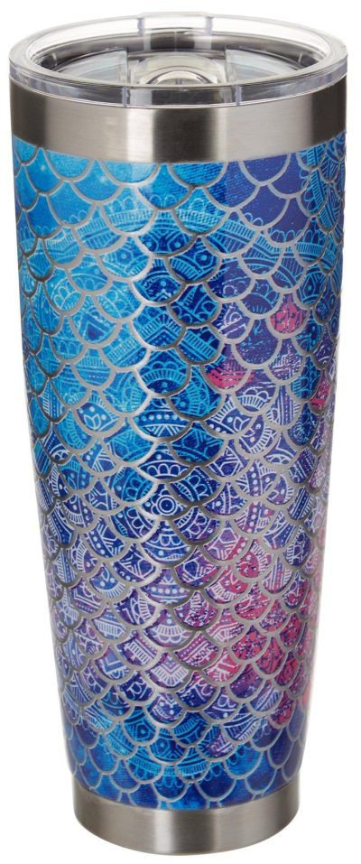 Featured Brands | 30 Oz. Stainless Steel Galaxy Mandala Tumbler Featured Brands BLUE/PURPLE/PINK