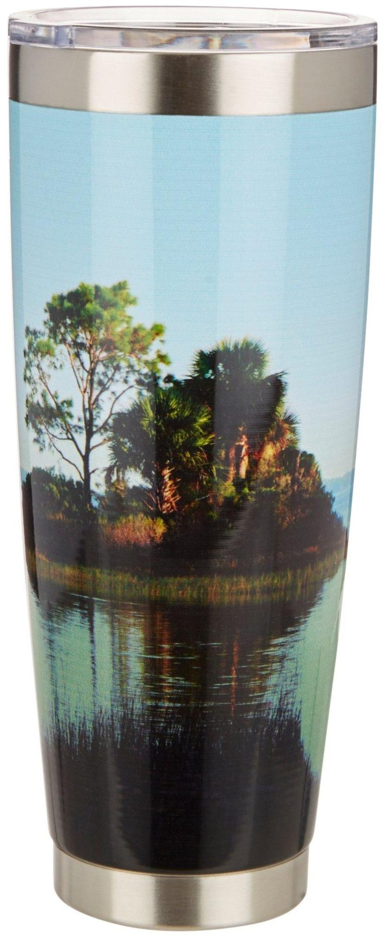 Featured Brands | 30 Oz. Stainless Steel Lake Scene Tumbler Featured Brands Featured Brands