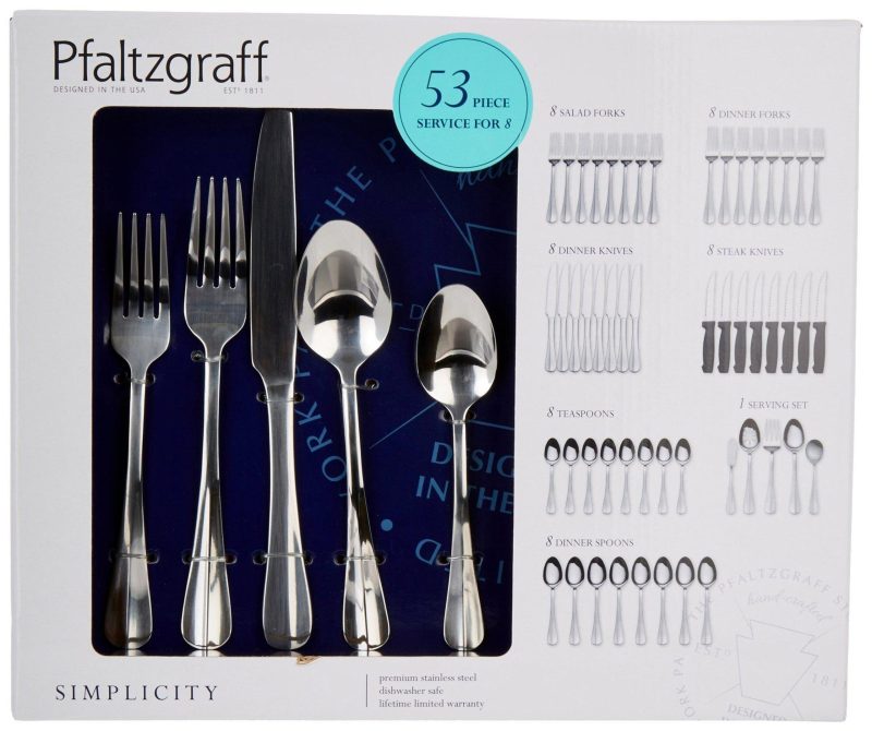 Featured Brands | 53 Pc Simplicity Flatware Set Featured Brands Featured Brands