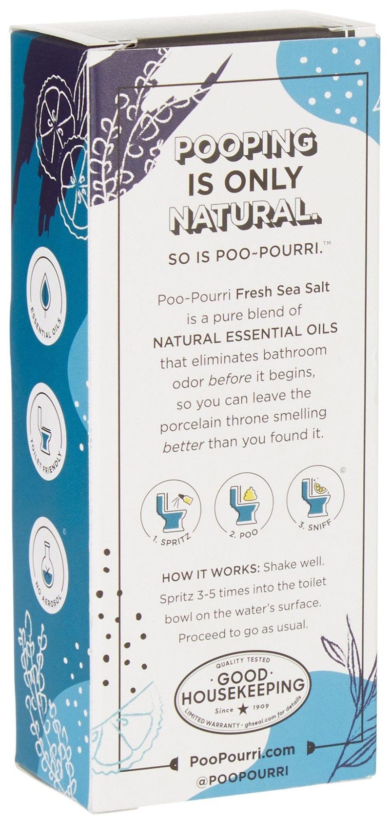 Health & Wellness | 2 Fl. Oz. Fresh Sea Salt Toilet Spray Health & Wellness Health & Wellness