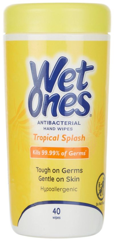 Health & Wellness | 40-Pack Tropical Splash Antibacterial Hand Wipes Health & Wellness Health & Wellness