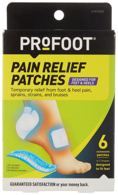 Health & Wellness | 6-Count Pain Relief Patches For Feet & Heels Health & Wellness Health & Wellness