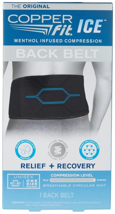 Health & Wellness | Ice Menthol Infused Compression Back Belt Health & Wellness Health & Wellness