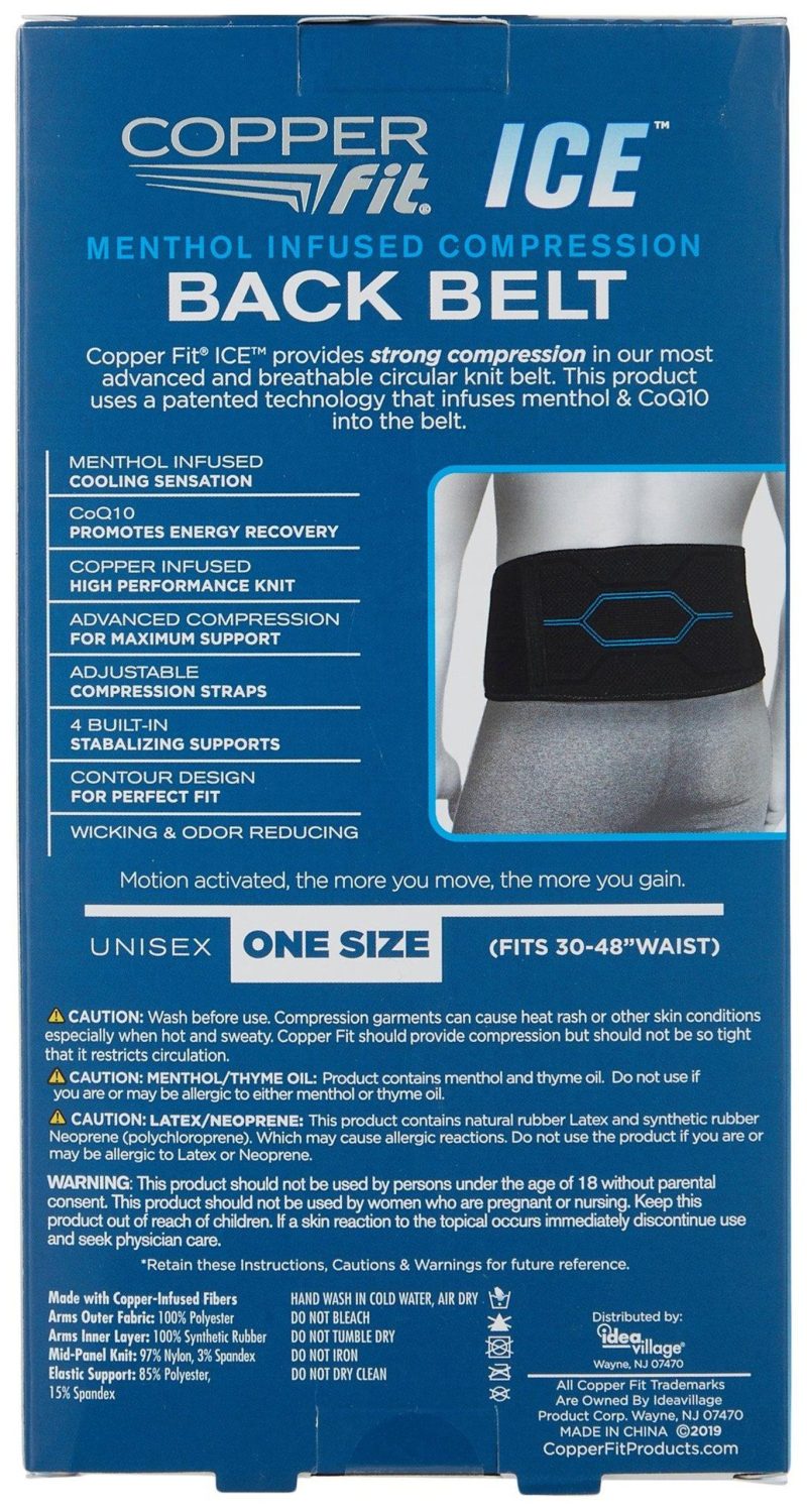 Health & Wellness | Ice Menthol Infused Compression Back Belt Health & Wellness Health & Wellness