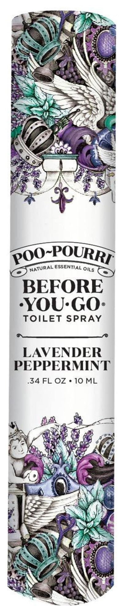 Health & Wellness | Lavender Peppermint Before You Go Toilet Spray Health & Wellness GREEN/PURPLE/WHITE