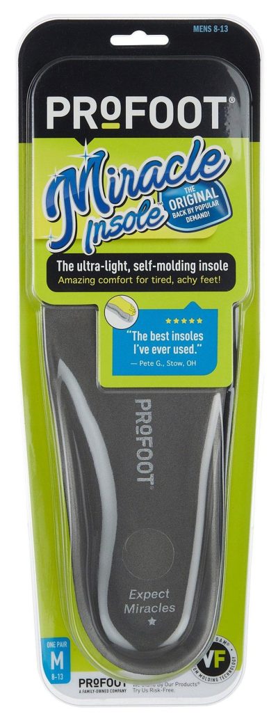 Health & Wellness | Miracle Insole Vita-Foam Shoe Insert Health & Wellness BLUE/BLACK