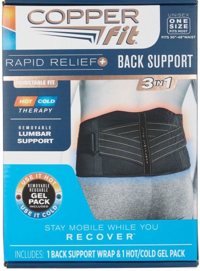 Health & Wellness | Rapid Relief 3-In-1 Hot/Cold Therapy Back Support Health & Wellness Health & Wellness