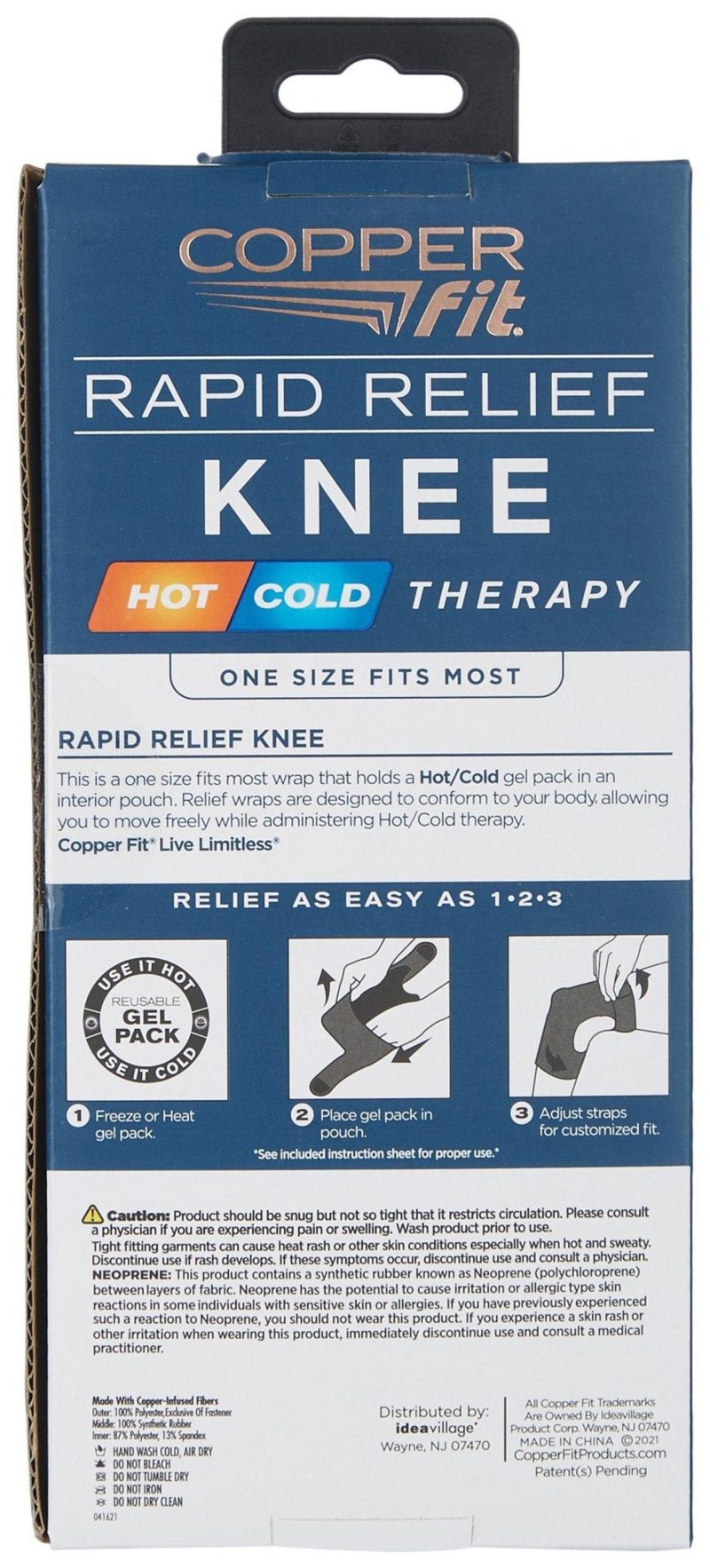 Health & Wellness | Rapid Relief Adjustable Fit Knee Wrap Health & Wellness Health & Wellness