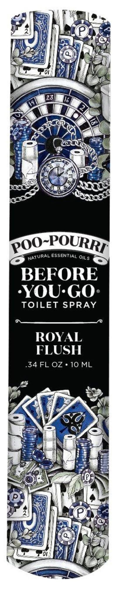 Health & Wellness | Royal Flush Toilet Travel Pocket Spray Health & Wellness BLUE MULTI/BLACK