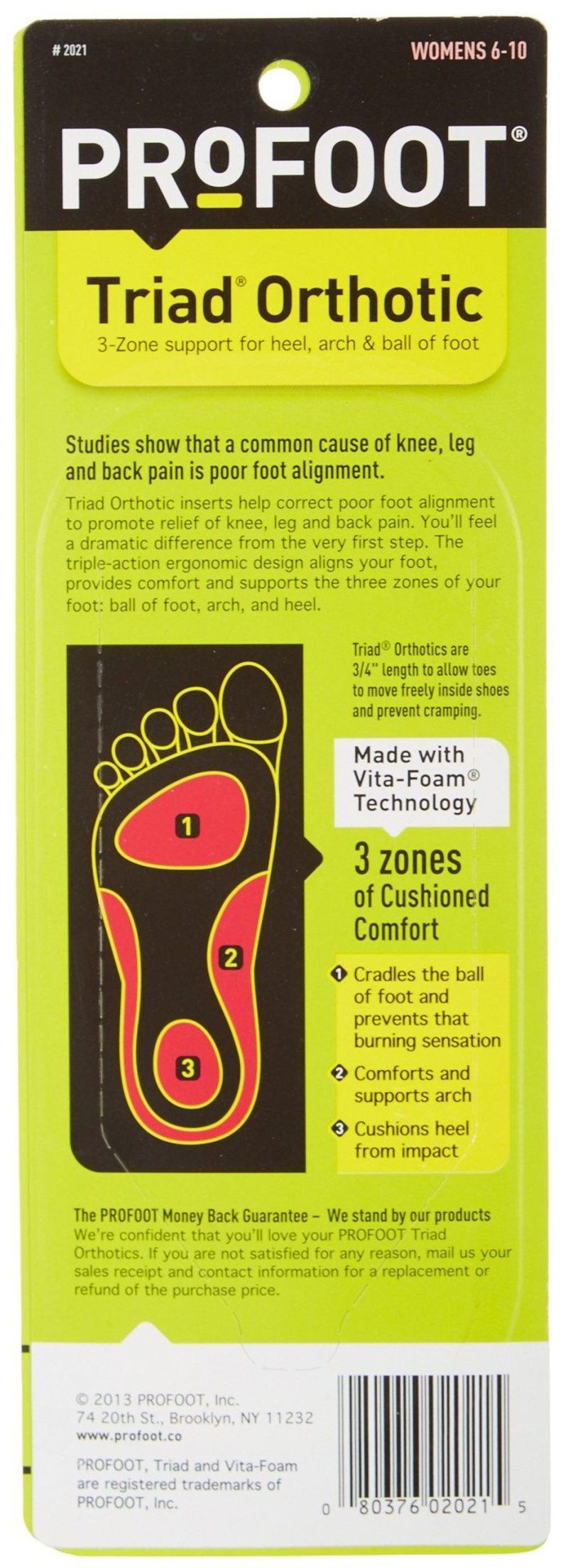 Health & Wellness | Triad Orthotic Pain Relief Insole Health & Wellness Health & Wellness