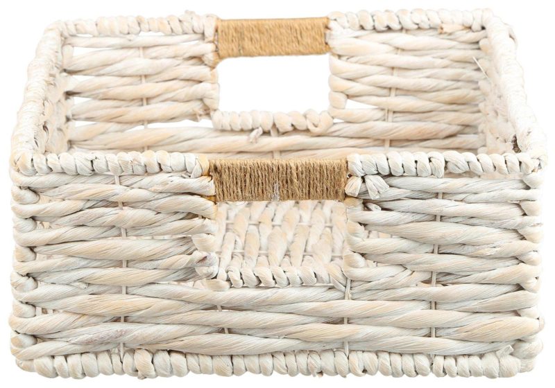 Home Décor | 12X14 Painted Braided Storage Basket Home Décor Home Décor