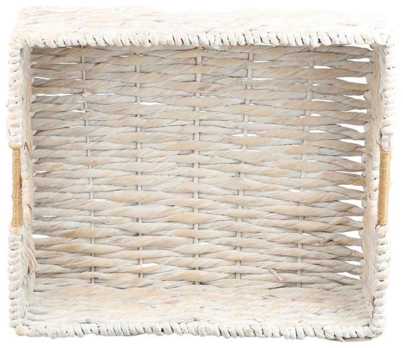 Home Décor | 12X14 Painted Braided Storage Basket Home Décor Home Décor