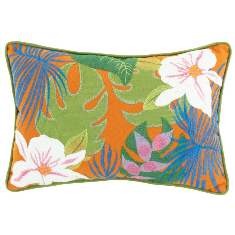 Home Décor | 14 X 20 Tropical Orchids Decorative Pillow Bedding Bedding