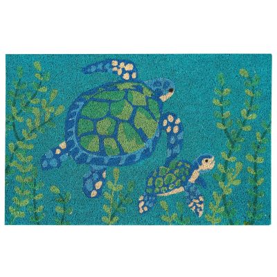 Home Décor | 20 X 32 Christmas Turtle Accent Rug Home Décor BLUE MULTI