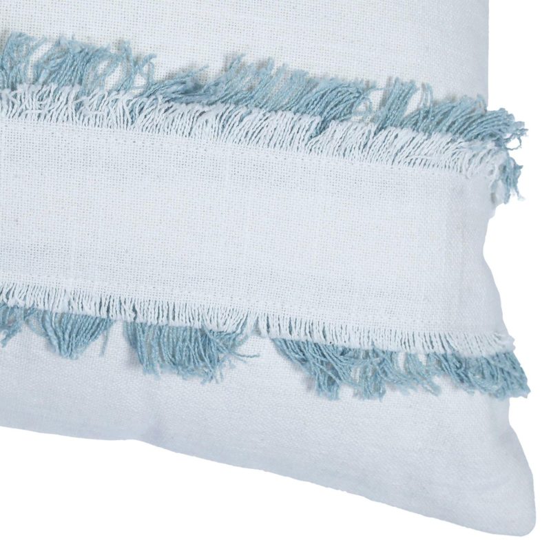 Home Décor | 22X22 Fringe Striped Decorative Pillow Bedding Bedding