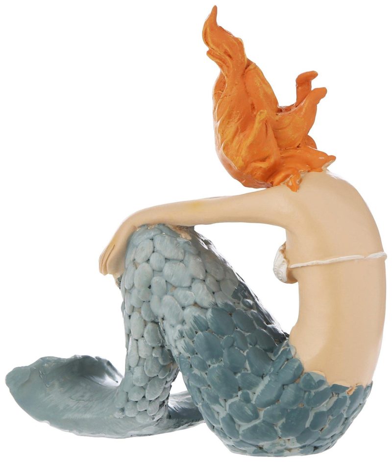 Home Décor | 6 In. Mermaid Statue Home Décor Home Décor