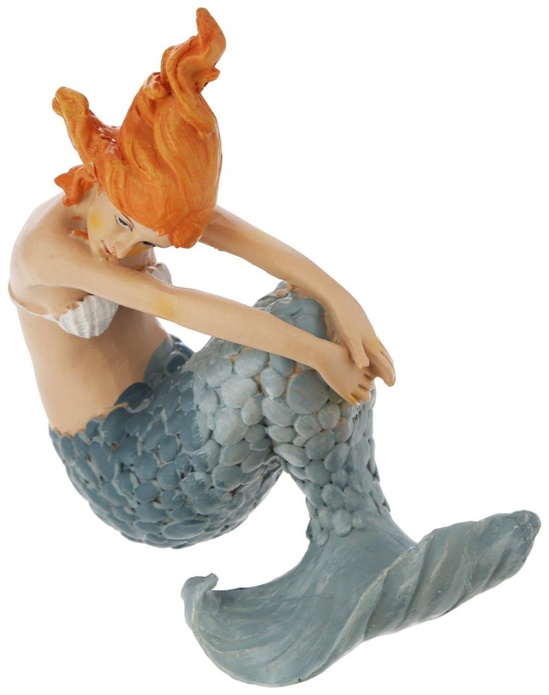 Home Décor | 6 In. Mermaid Statue Home Décor Home Décor