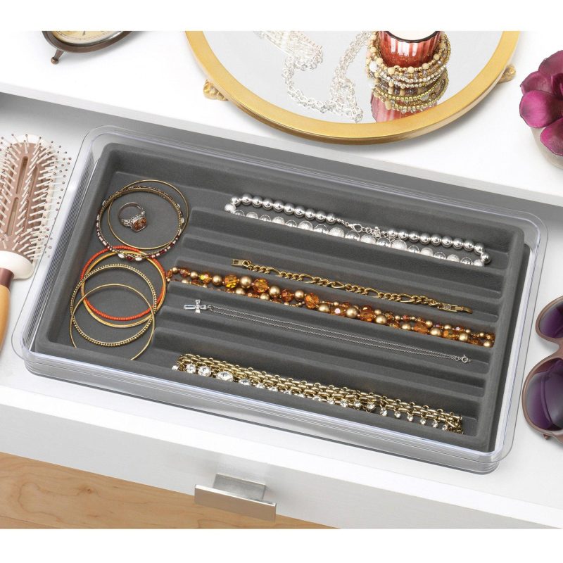 Home Décor | 7-Section Stackable Jewelry Tray Home Décor GREY