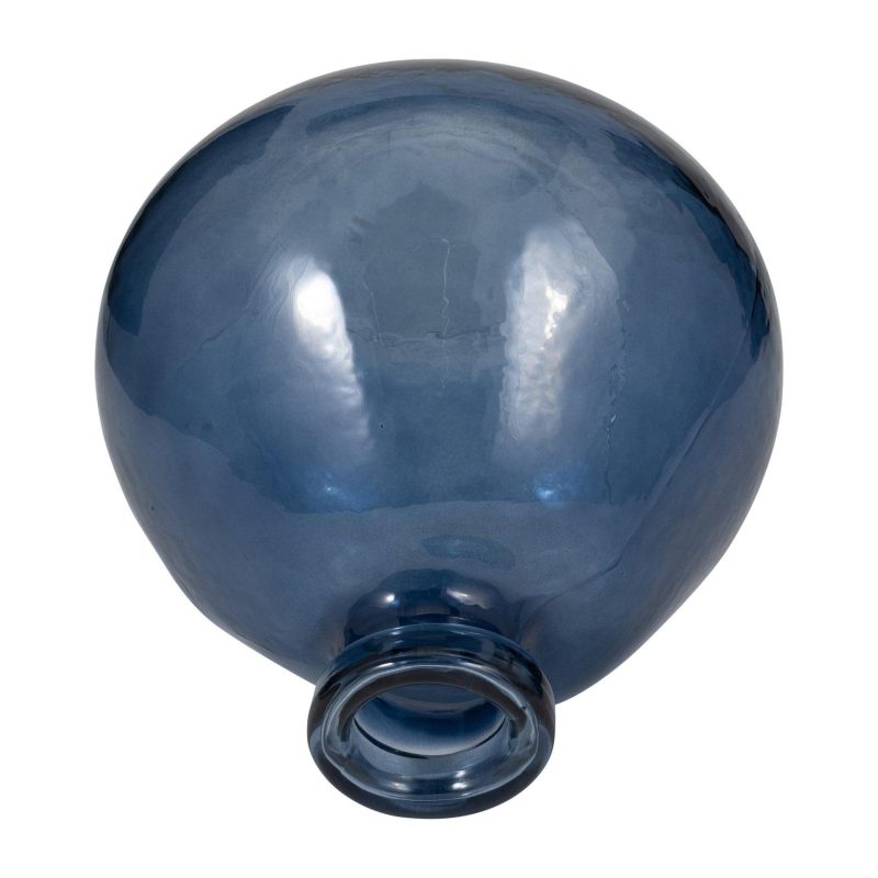 Home Décor | 8" Glass Vase Home Décor BLUE