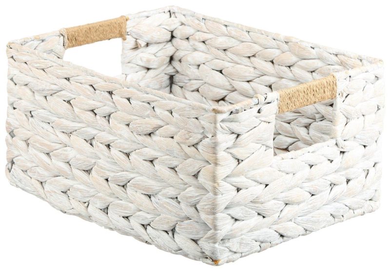 Home Décor | 9X12 Painted Braided Storage Basket Home Décor Home Décor