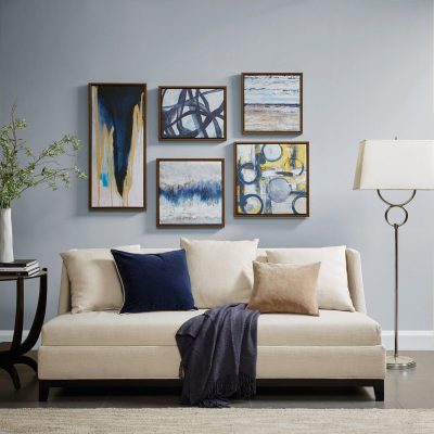 Home Décor | Blue Bliss Gallery Art 5-Pc. Canvas Wall Art Home Décor Home Décor