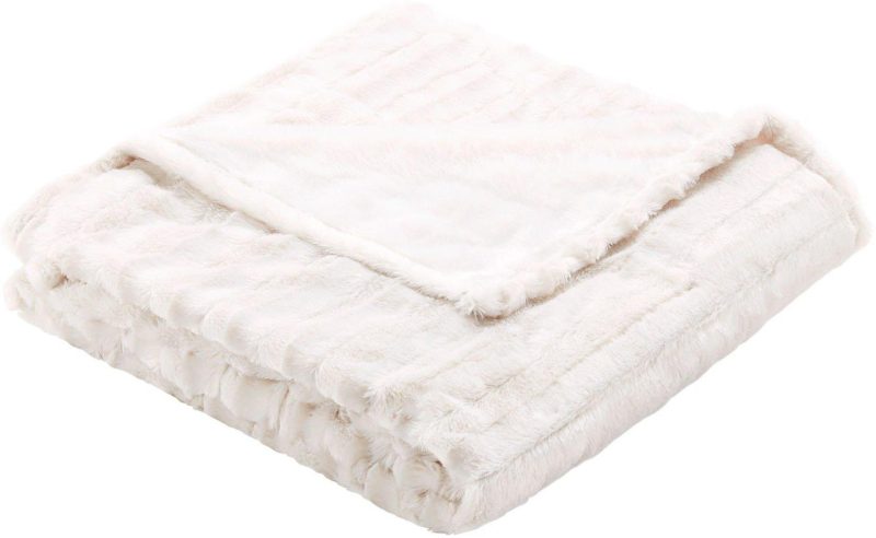 Home Décor | Duke Faux Fur Heated Throw Bedding Bedding