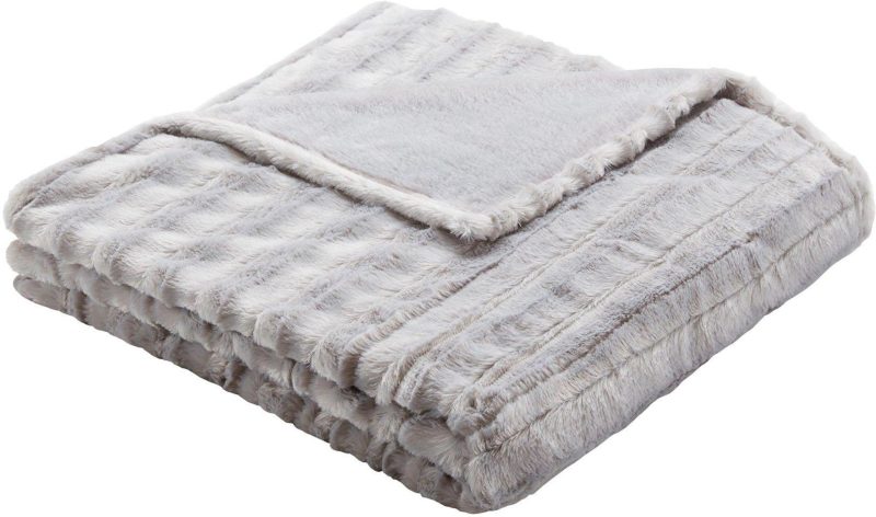 Home Décor | Duke Faux Fur Heated Throw Bedding Bedding