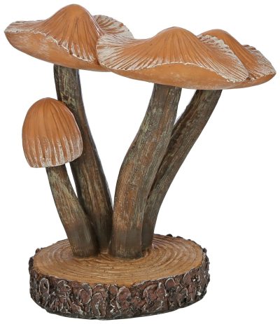 Home Décor | Resin Mushroom Cluster Statuette Home Décor Home Décor