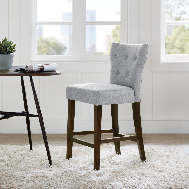 Home Décor | Saffron Grey Bar Stool Home Décor GREY