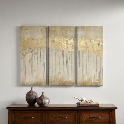 Home Décor | Sandy Forest 3-Pc. Canvas Wall Art Home Décor Home Décor