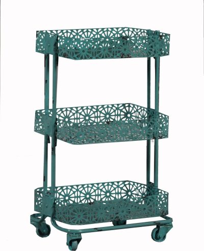 Home Décor | Weston Metal Three Tier Cart Home Décor Home Décor