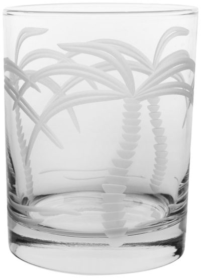 Kitchen & Dining | 14 Oz. Palm Tree Double Old Fashioned Glass Kitchen & Dining Kitchen & Dining