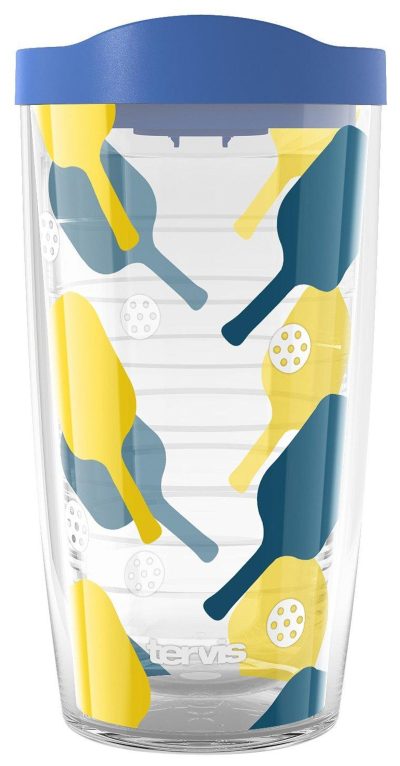 Kitchen & Dining | 16 Oz. Paddle Pattern Tumbler With Lid Kitchen & Dining Kitchen & Dining