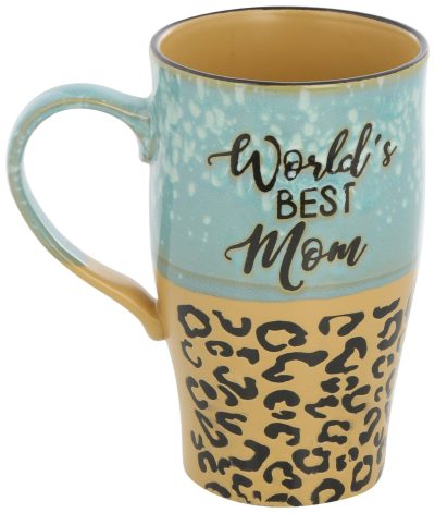 Kitchen & Dining | 20Oz Worlds Best Mom Leopard Print Ceramic Mug Kitchen & Dining Kitchen & Dining