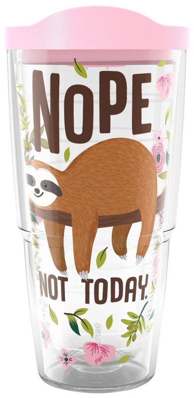 Kitchen & Dining | 24 Oz. Lazy Sloth Tumbler With Lid Kitchen & Dining Kitchen & Dining