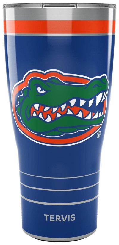 Kitchen & Dining | 30 Oz. Florida Gators Stainless Steel  Tumbler Featured Brands BLUE